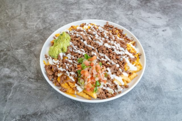 Fries with Meat.