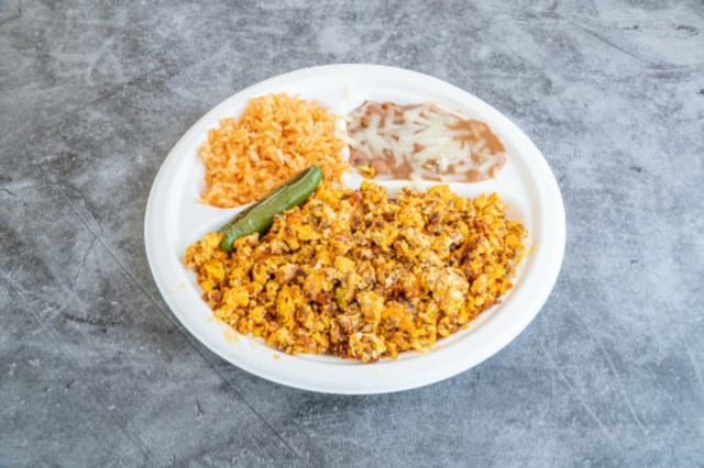 Huevos Con Chorizo.